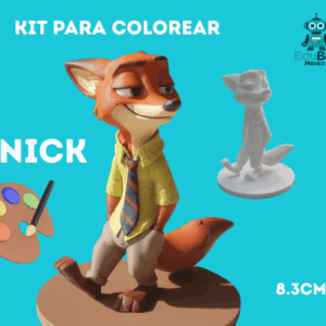 Kit para pintar figura 3D Nick