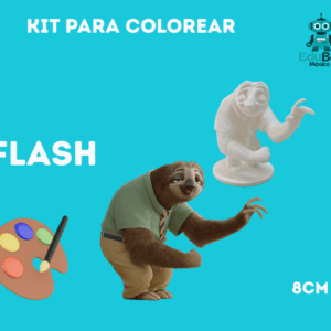 Kit para pintar figura 3D Flash