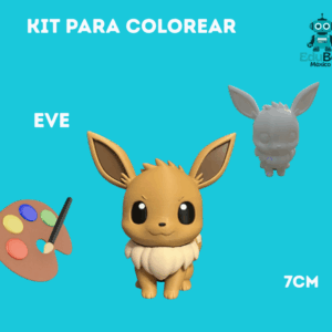 Kit para pintar figura 3D Eve